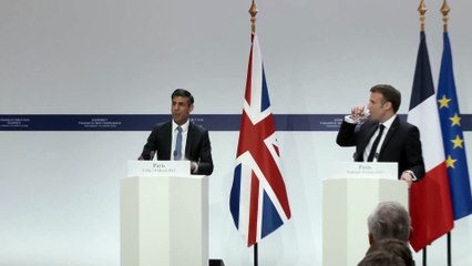 Sunak announces the UK will fund detention centre and extra patrols in new migration deal with France