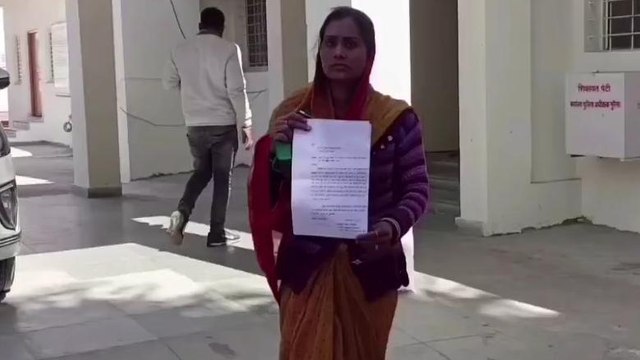 मुरैना: ससुरालजनों पर चोरी का आरोप,पीड़िता ने पुलिस अधीक्षक से की शिकायत