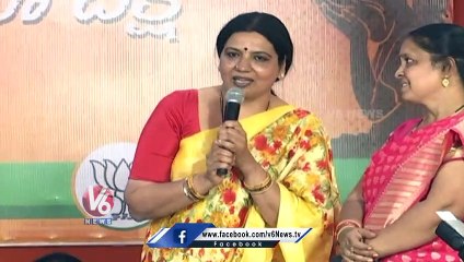 Jeevitha Rajasekhar Comments On MLC Kavitha Deeksha | V6 News