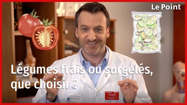 Faut-il préférer les légumes surgelés aux frais ? La chronique nutrition de Boris Hansel