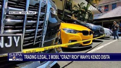 Jadi Tersangka Trading Ilegal, Tiga Mobil Mewah Crazy Rich Surabaya Disita!