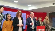 El candidato a la Alcaldía de Guadalajara del PSOE presenta la lista con la que se presenta