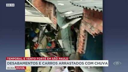 Prejuízos do temporal em São Paulo 10/03/2023 13:24:41