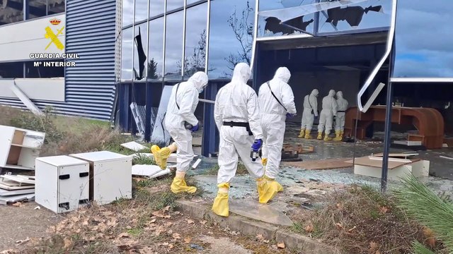 Encuentran tres botes con sustancias radioactivas en Boecillo