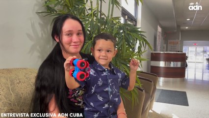 Madre Cubana duerme con sus tres hijos en una iglesia en Hialeah