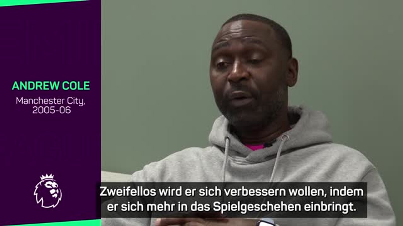 Cole: Haaland 'noch ein Baby', das lernen wird