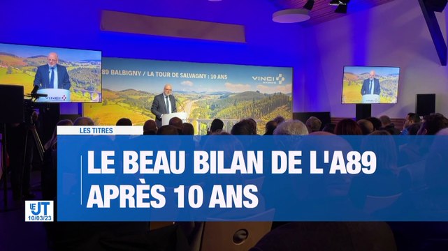 À la UNE : le porte à porte de la députée Andrée Taurinya / Les 10 ans de l'A89 / L'ASSE tente une quatrième victoire à domicile contre Amiens / Et puis le devoir de mémoire de Ginette Kolinka.