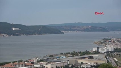 ÇANAKKALE'DE YAKALANAN NESLİ TEHLİKEDEKİ 'KELER' CİNSİ KÖPEK BALIĞI TEKNEDE DOĞUM YAPTI