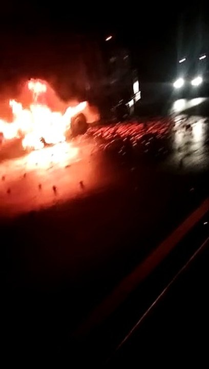 What happened that people got angry and burnt t...