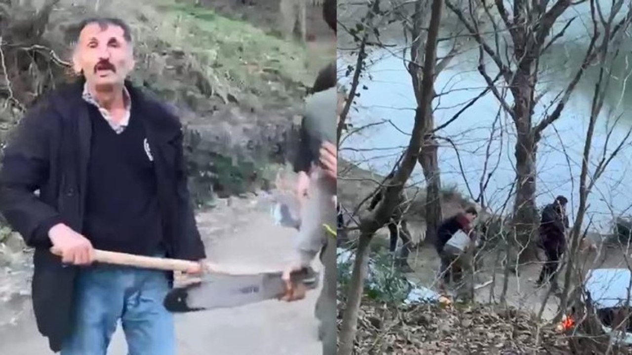 Ormanda dehşet: Balta ve sopalarla saldırdılar