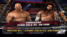 WWE SmackDown vs. Raw 2011 Stone Cold vs CM Punk