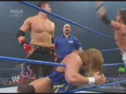 SD! 21.03.08: John Morrison & The Miz (c) Vs Jesse & Festus