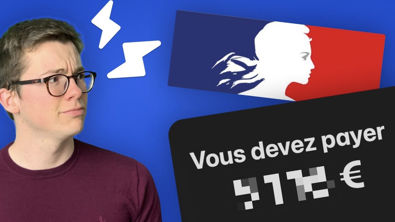 Je fais ma déclaration d'impôts devant vous.