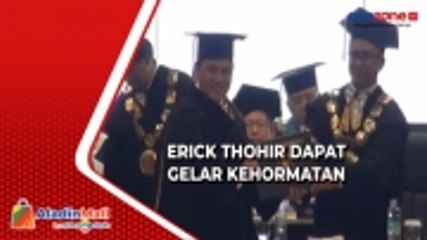 Erick Thohir Dapat Gelar Honoris Causa dari Universitas Brawijaya