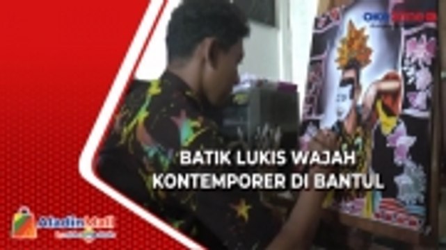 Seniman Batik Lukis Wajah Kontemporer Raih Omset hingga Jutaan Rupiah Per-Karya