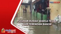 Puluhan Rumah Warga Tegal Alur Terendam Banjir, Pengurus RT Siapkan Lokasi Pengungsian