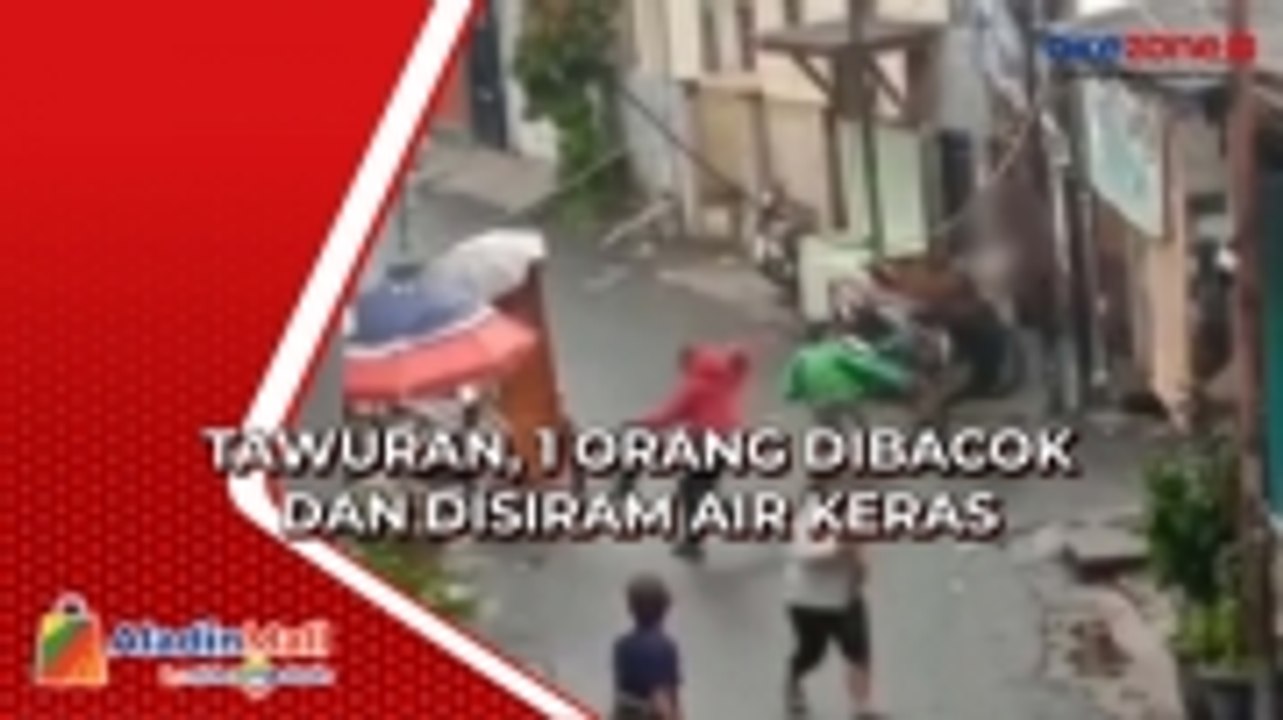 Asik Nongkrong Sejumlah Pemuda di Johor Baru Diserang, 1 Orang Dibacok dan Disiram Air Keras