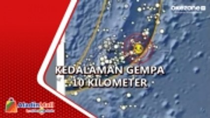 Gempa Magnitudo 5,5 Landa Sarmi Papua