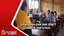 Siswa SMA dan SMK di NTT Masuk Jam 5 Pagi, Orang Tua Khawatirkan Keamanan di Jalan