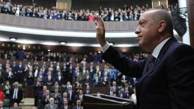 Son Dakika: AK Parti TBMM Grubu, Recep Tayyip Erdoğan'ın Cumhurbaşkanı adayı olarak gösterilmesine ilişkin grup kararı aldı