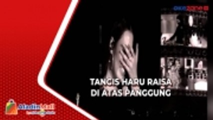 Bikin Haru! Raisa Nangis Dapat Surprise dari Zalina saat Konser