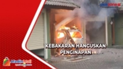 Kebakaran Hanguskan Sebuah Penginapan dan Mobil di Jakarta Timur