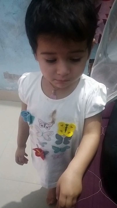 Trishu complaint that her sister saying mad to her