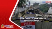Pemkab Bogor akan Bangun Jembatan Darurat pasca Longsor Jembatan Cikreteg