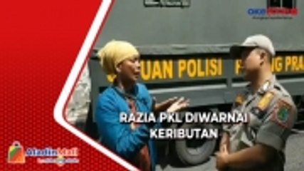 Ada Praktek Tebang Pilih, Razia PKL Diwarnai Keributan