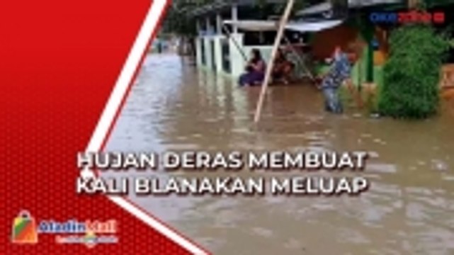 Aktivitas Warga Lumpuh, Ratusan Rumah Terendam Banjir hingga 1 Meter di Subang