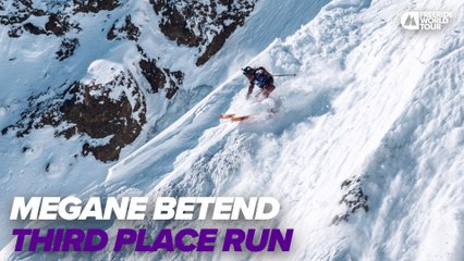 Megane Betend Third Place Run I FWT23 Fieberbrunn Pro