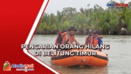 Proses Pencarian Pemuda Hilang Misterius di Belitung Timur