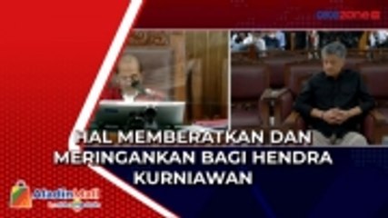 Hakim Sebutkan Hal Memberatkan dan Meringankan bagi Hendra Kurniawan
