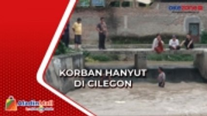 Terpeleset, Bocah Lima Tahun Hanyut di Kali Bona Cilegon