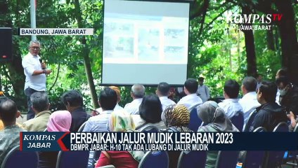 Perbaikan Jalur Mudik Lebaran 2023