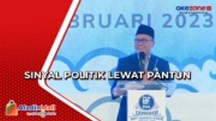 Lewat Pantun Ketum PAN Zulkifli Dukung Ganjar Pranowo dan Erick Thohir