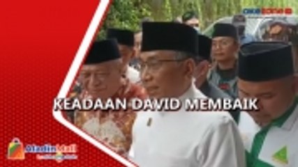 Ketum PBNU Gus Yahya Besuk David, Keadaan Membaik Lebih Cepat dari Perkiraan Tim Dokter