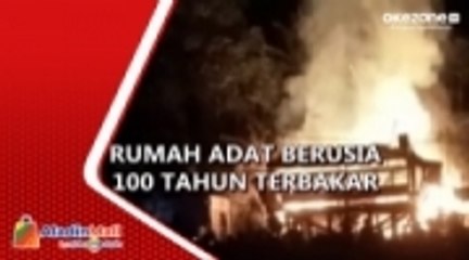 Rumah Adat Nias Berusia 1 Abad Terbakar Hebat, Dihuni 3 Kepala Keluarga