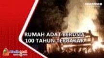 Rumah Adat Nias Berusia 1 Abad Terbakar Hebat, Dihuni 3 Kepala Keluarga