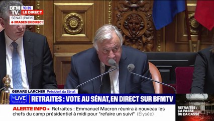 Download Video: Retraites: le Sénat adopte très largement la réforme avant le passage à l'Assemblée