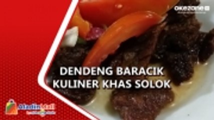 Dendeng Baracik Kuliner Khas Solok yang bikin Lidah Tak Berhenti Bergoyang