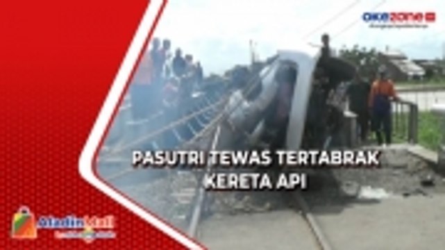 Mesin Mobil Diduga Mati, Pasutri Tewas Tertabrak Kereta Api di Perlintasan Tanpa Palang Pintu