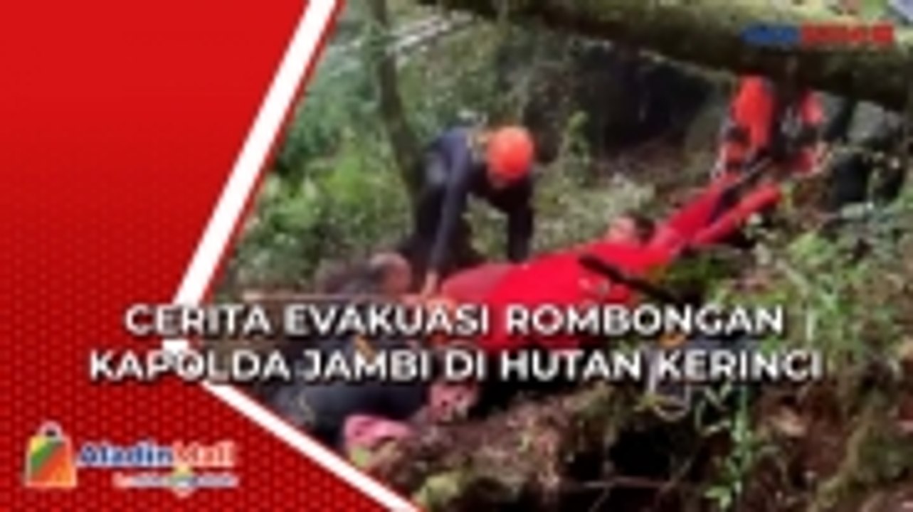 Tim Evakuasi Ceritakan Evakuasi Rombongan Kapolda Jambi di Hutan Kerinci