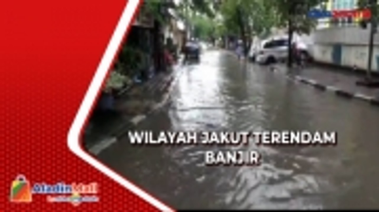 Hujan Lebat, Wilayah Jakarta Utara Terendam Ban...