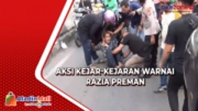 Razia Premanisme di Pasar Tanah Abang, Kepolisian Lakukan Tindakan Tegas
