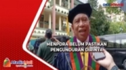 Menpora Belum Memastikan akan Mundur Setelah Terpilih sebagai Waketum PSSI