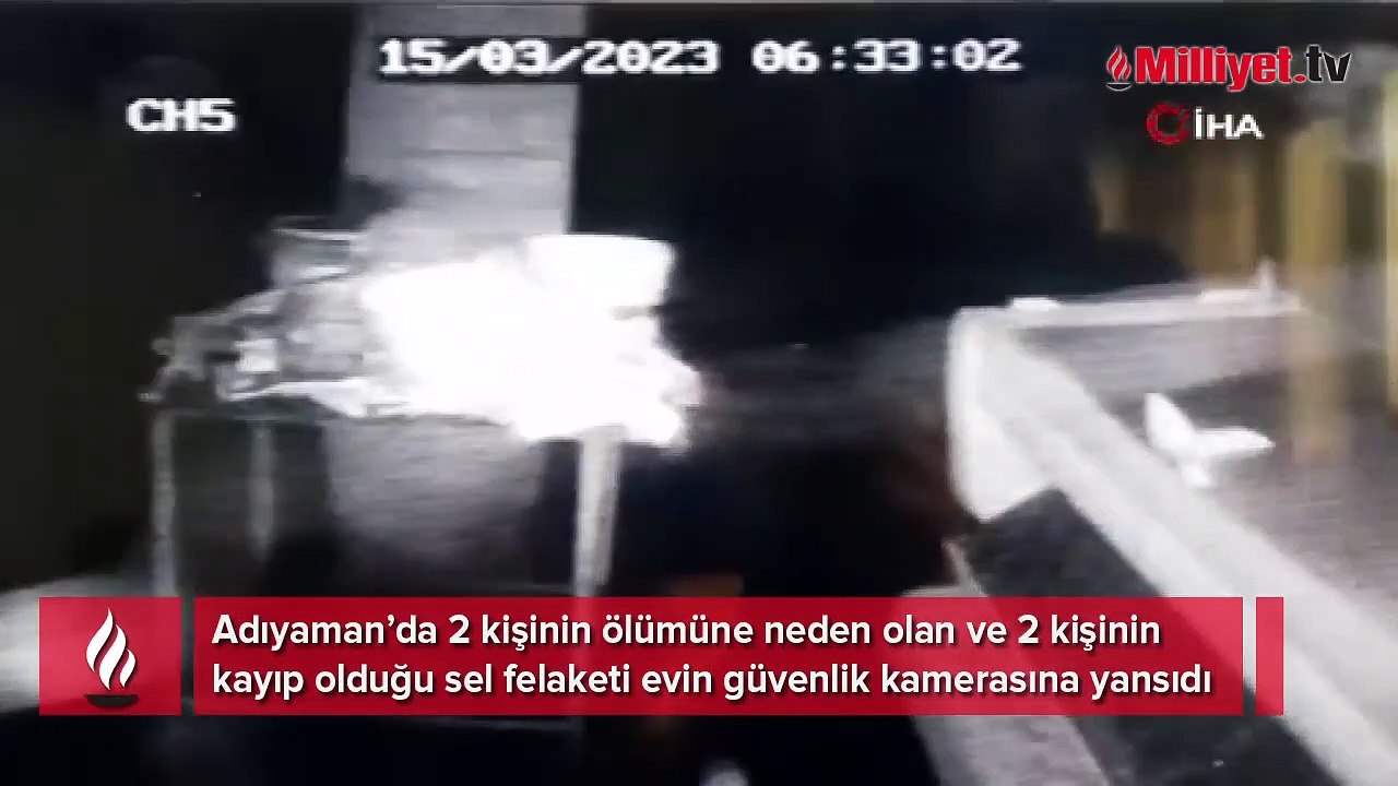Sel suları böyle geldi
