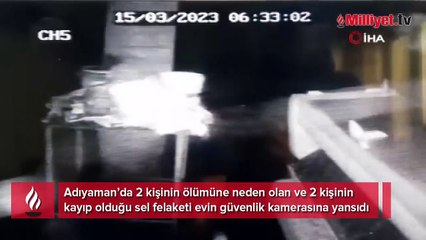 Sel suları böyle geldi