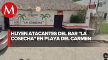 Ataque armado en Bar La Cosecha en Playa del Carmen deja al menos tres heridos