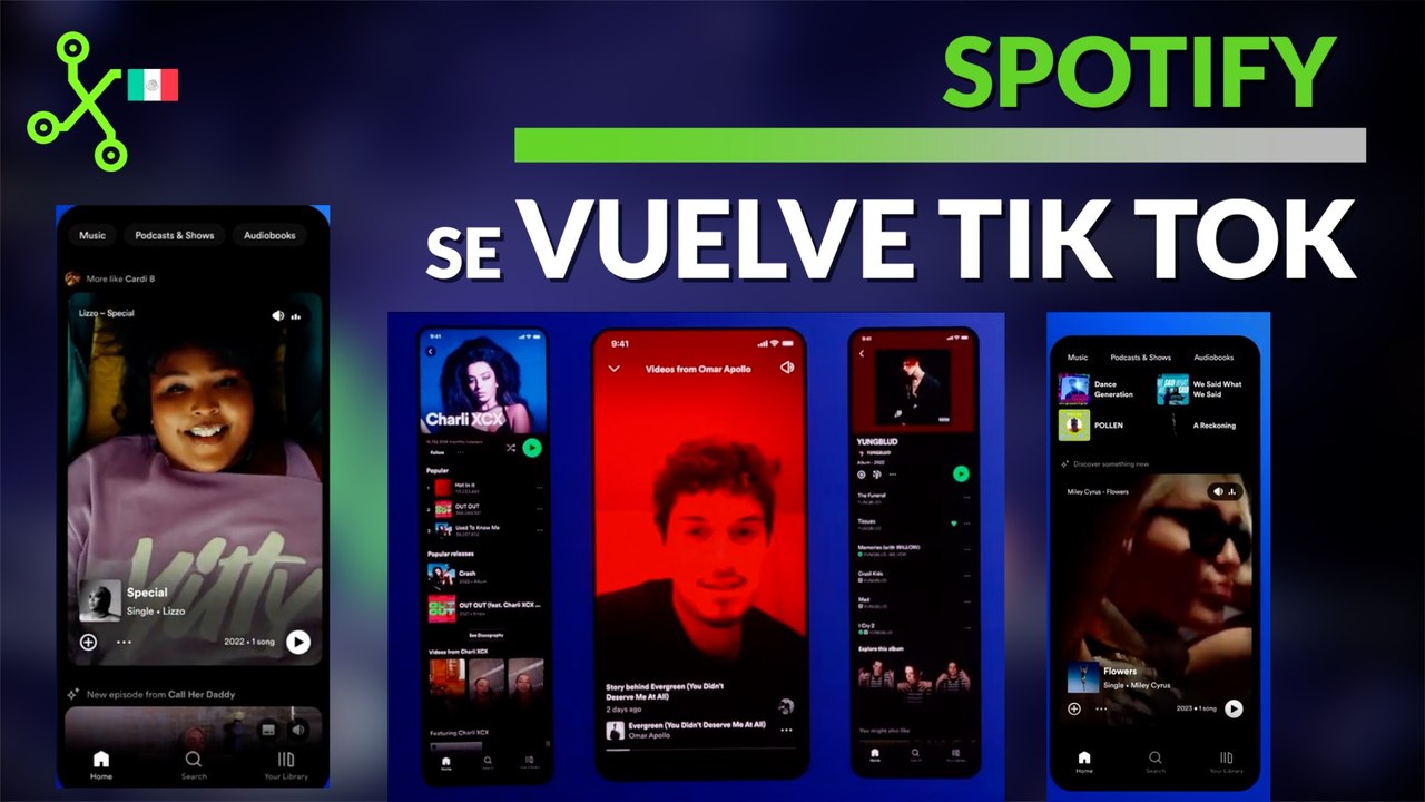 SPOTIFY se TRANSFORMA en TikTok: lo que necesitas saber en TRES MINUTOS